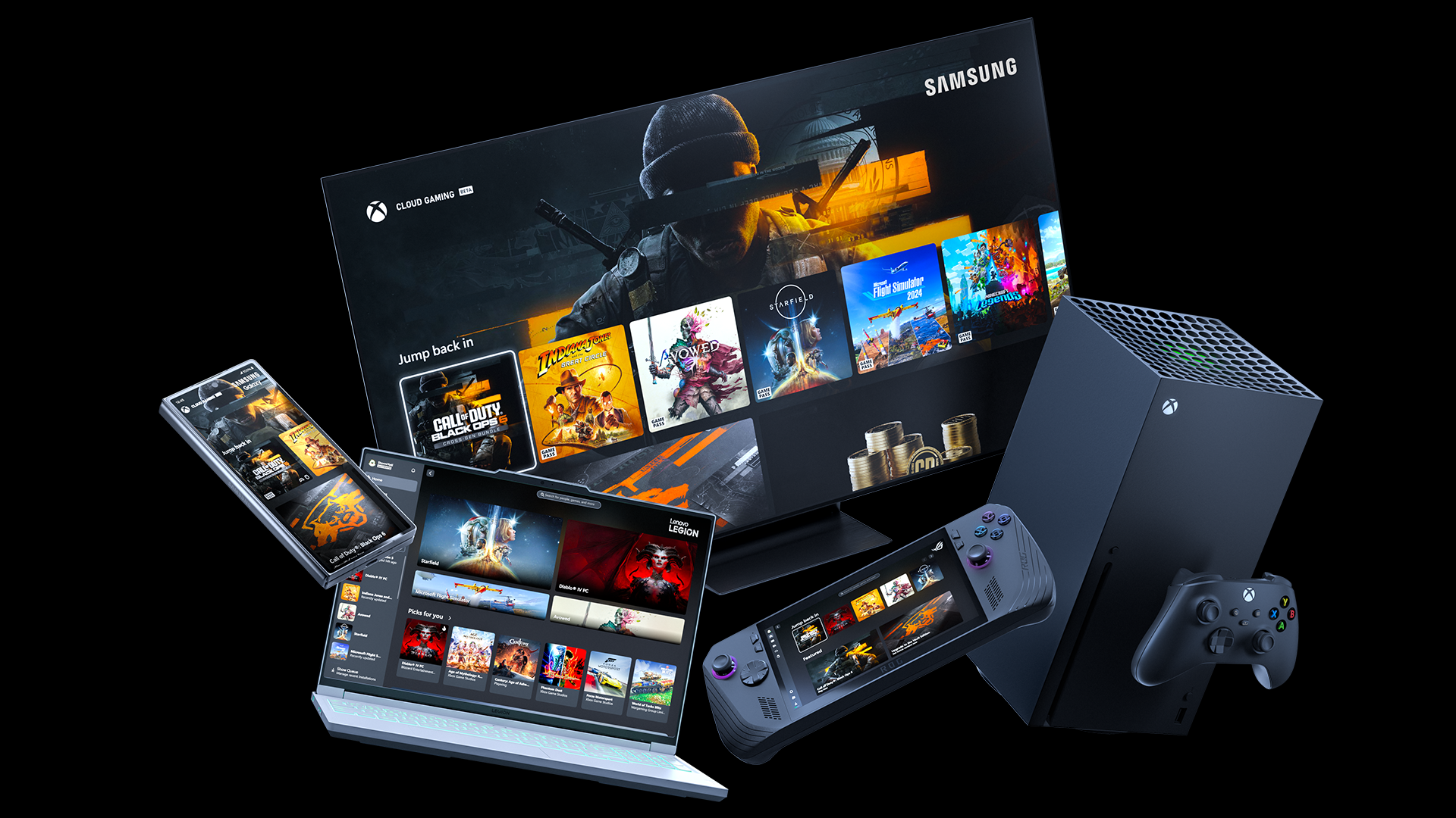 Xbox experience across devices