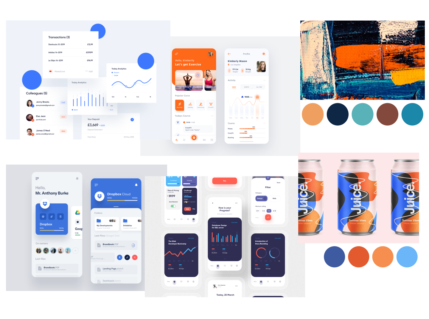 Visual moodboard
